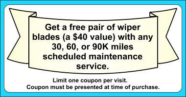coupon for free pair of wiper blades