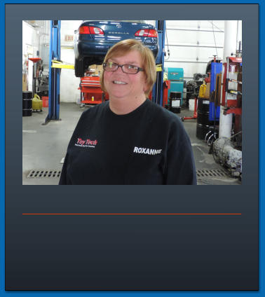 Smiling Roxanne of Toy Tech